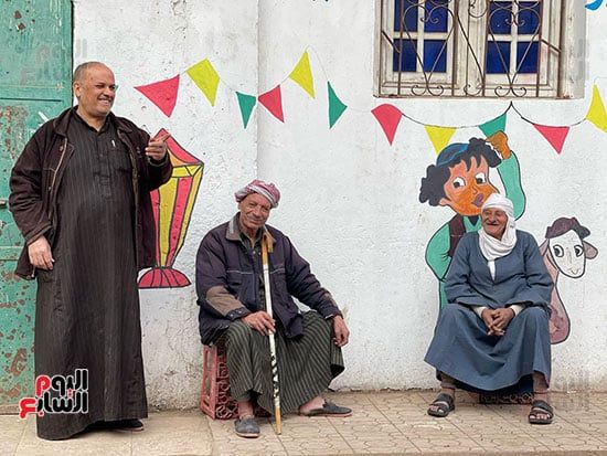 رمضان فى المنوات حاجة تانية.. الأهالى حولوا الشوارع للوحة فنية