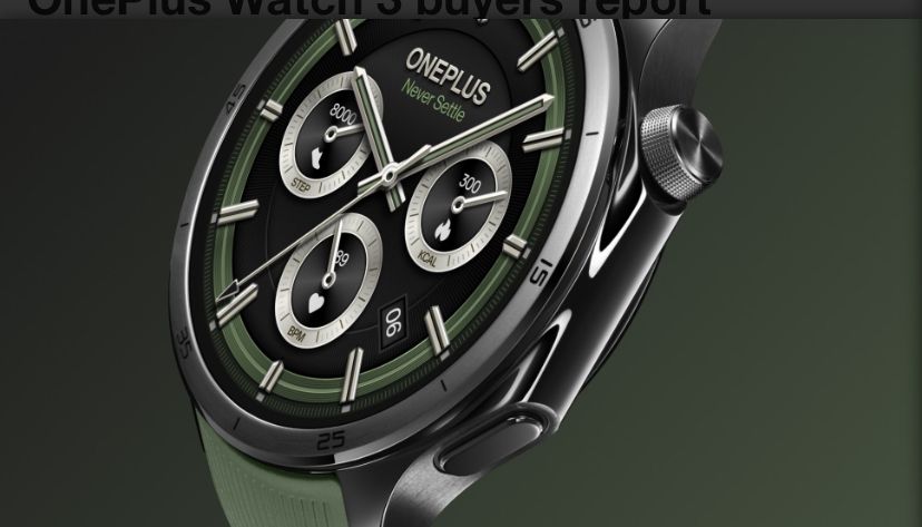 تكنولوجيا: مستخدمي OnePlus Watch 3 يتلقون رسالة اعتذار