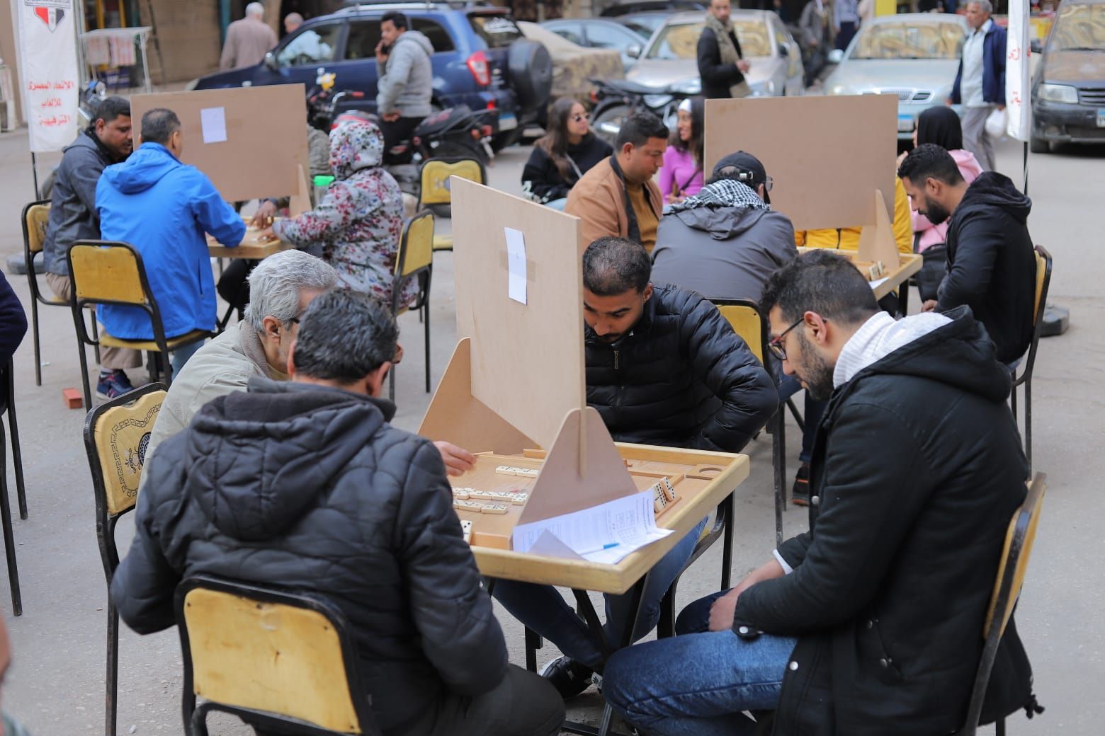 نتائج أول بطولة لسلسلة دوري القهاوي للألعاب الترفيهية