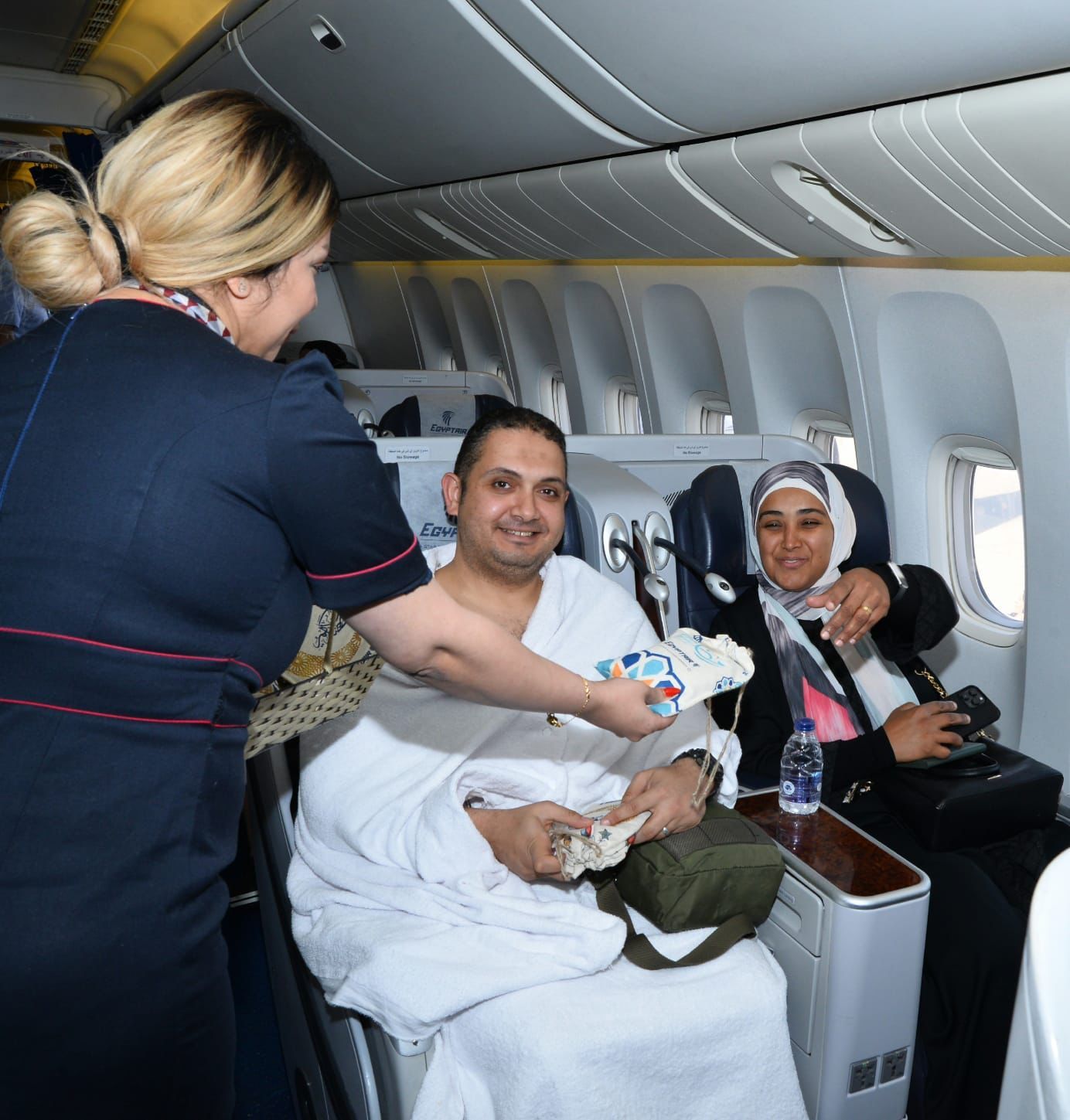 مصر للطيران تشارك المسافرين الاحتفال بشهر رمضان المعظم