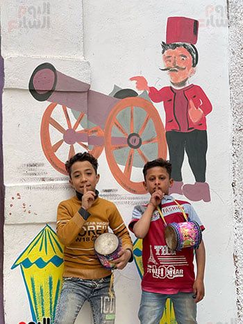 رمضان فى المنوات حاجة تانية.. الأهالى حولوا الشوارع للوحة فنية