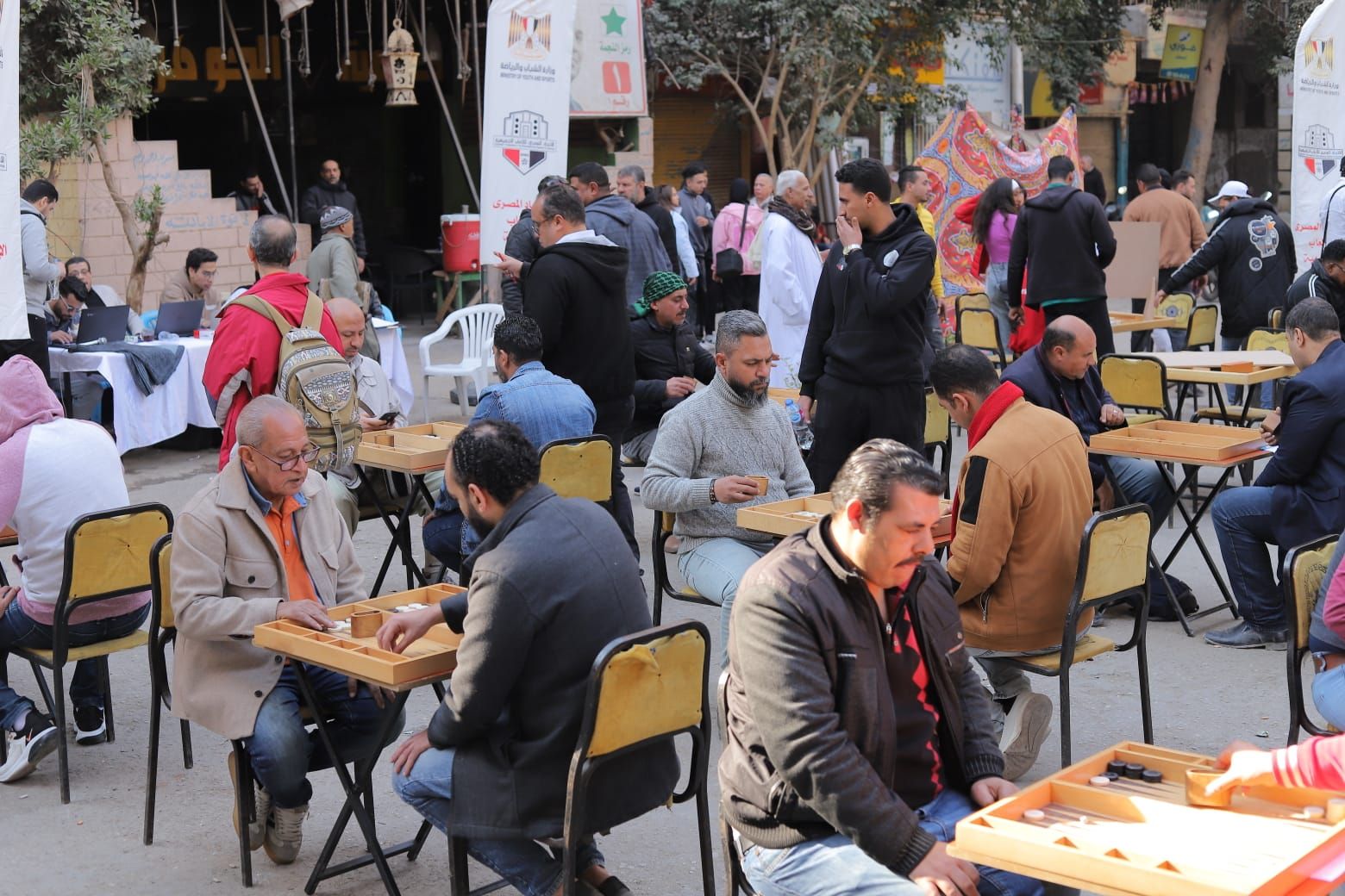 نتائج أول بطولة لسلسلة دوري القهاوي للألعاب الترفيهية