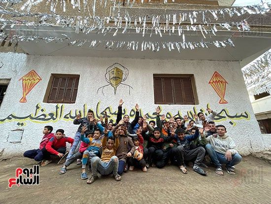 رمضان فى المنوات حاجة تانية.. الأهالى حولوا الشوارع للوحة فنية