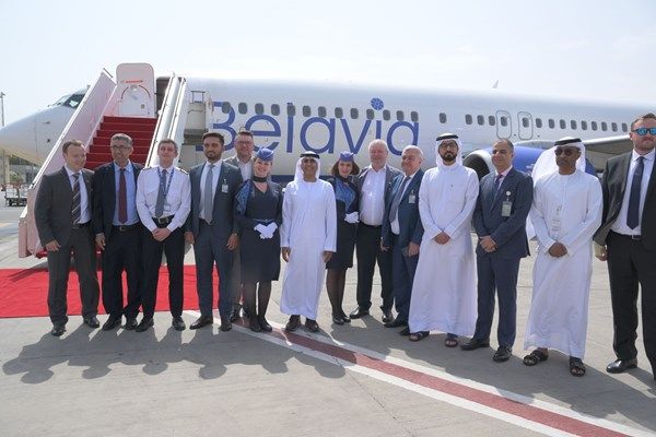مطار رأس الخيمة يستقبل أولى رحلات «بيلافيا» البيلاروسية