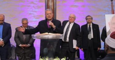 رئيس الطائفة الإنجيلية يشارك فى حفل تكريم الدكتور الراحل القس ثروت قادس