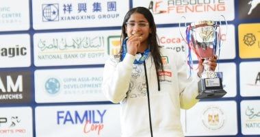 فريدة خليل: فخورة بذهبية كأس العالم للسيدات وهدفي هذا الموسم الذهب