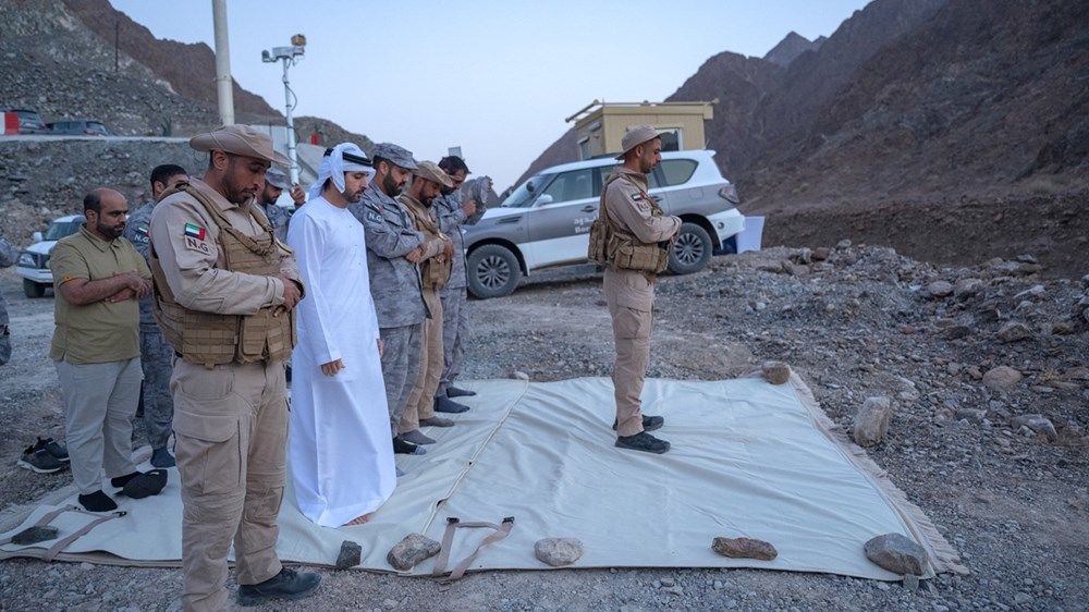 حمدان بن محمد: حرس الحدود يحمون حدودنا بعيداً عن أهلهم في شهر رمضان