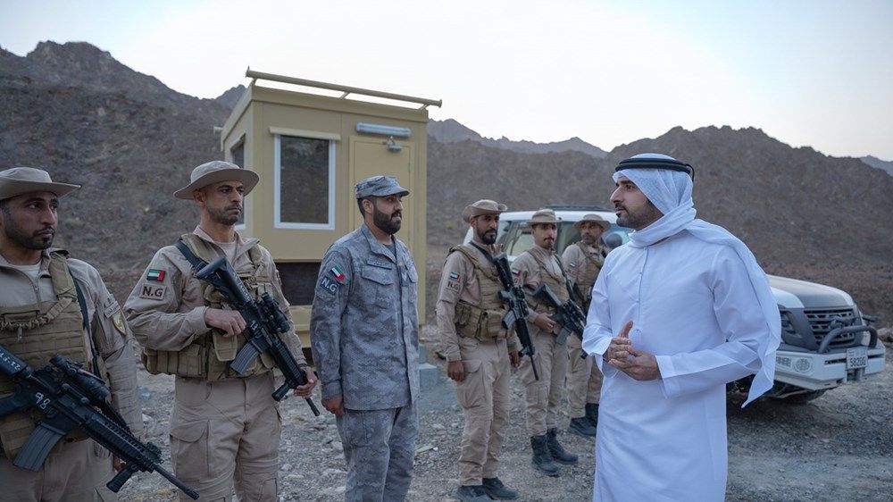 حمدان بن محمد: حرس الحدود يحمون حدودنا بعيداً عن أهلهم في شهر رمضان