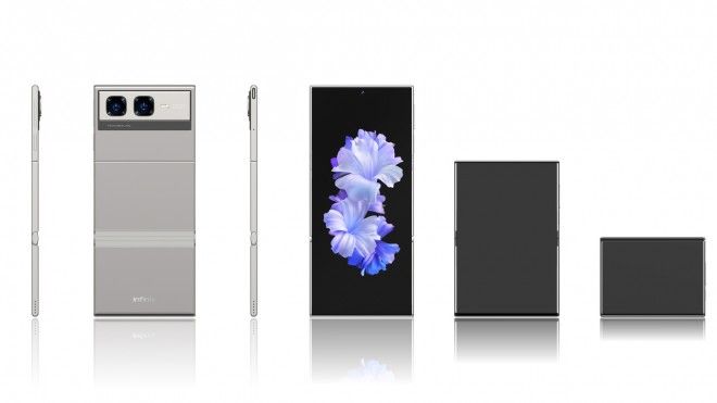 تكنولوجيا: Infinix تكشف عن مفهوم Zero Mini القابل للطي ثلاثيًا