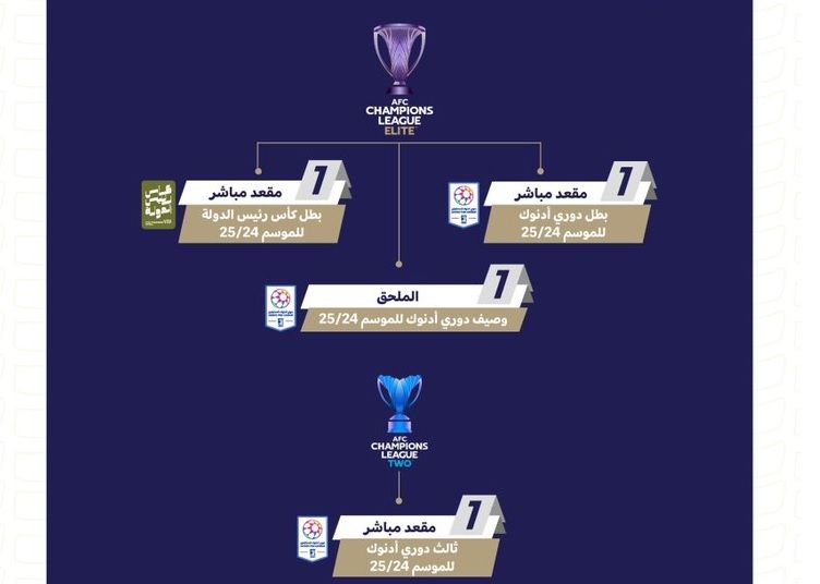 الامارات | آلية مشاركة الأندية المحلية في البطولات الآسيوية