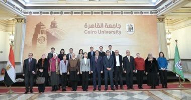 رئيس جامعة القاهرة يستقبل رئيس جامعة شنغهاى الدولية لبحث تعزيز التعاون