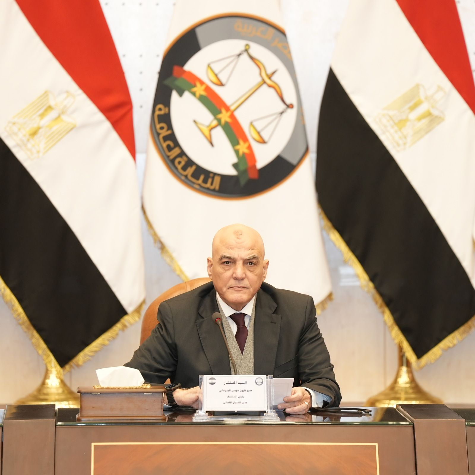 النيابة العامة تستقبل وفدًا من طلاب كلية القانون بجامعة لندن ساوث بانك