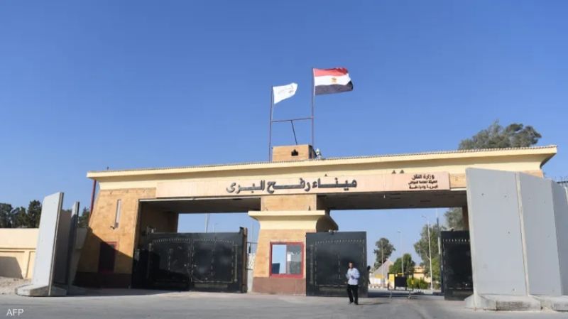 معبر رفح البري يستقبل 25 مصابًا فلسطينيًا