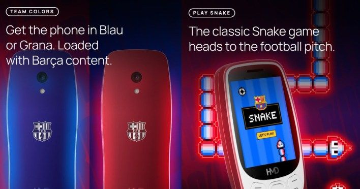 تكنولوجيا: HMD تتعاون مع برشلونة لإطلاق هواتف HMD Barça Fusion وHMD Barça 3210 خلال فعاليات #MWC25