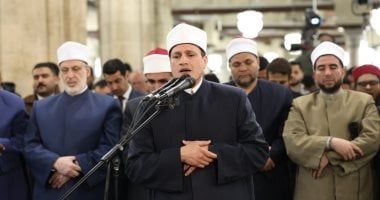 الجامع الأزهر يقيم التراويح بحضور آلاف المصلين فى الليلة الرابعة من رمضان