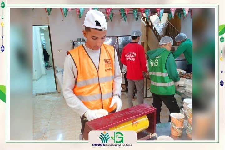 انطلاق فعاليات "مطابخ الخير" لمؤسسة الجارحى عضو التحالف الوطنى