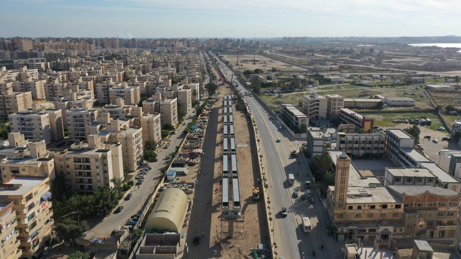 معلومات مهمة عن المرحلة الأولى لمترو الإسكندرية ونسب التنفيذ.. صور