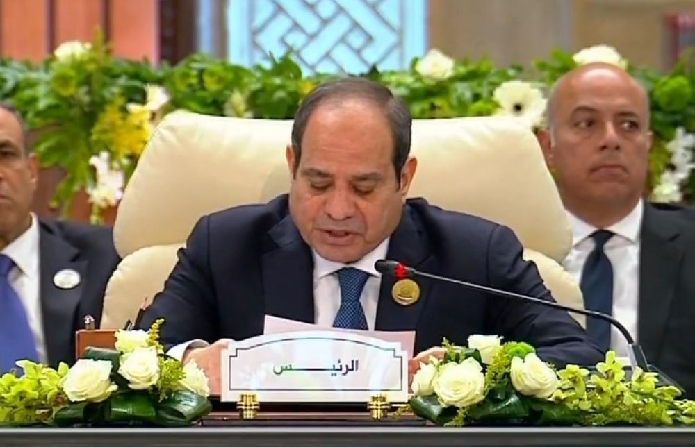 السيسي: خطتنا لغزة تحفظ للشعب الفلسطيني حقه بإقامة الدولة