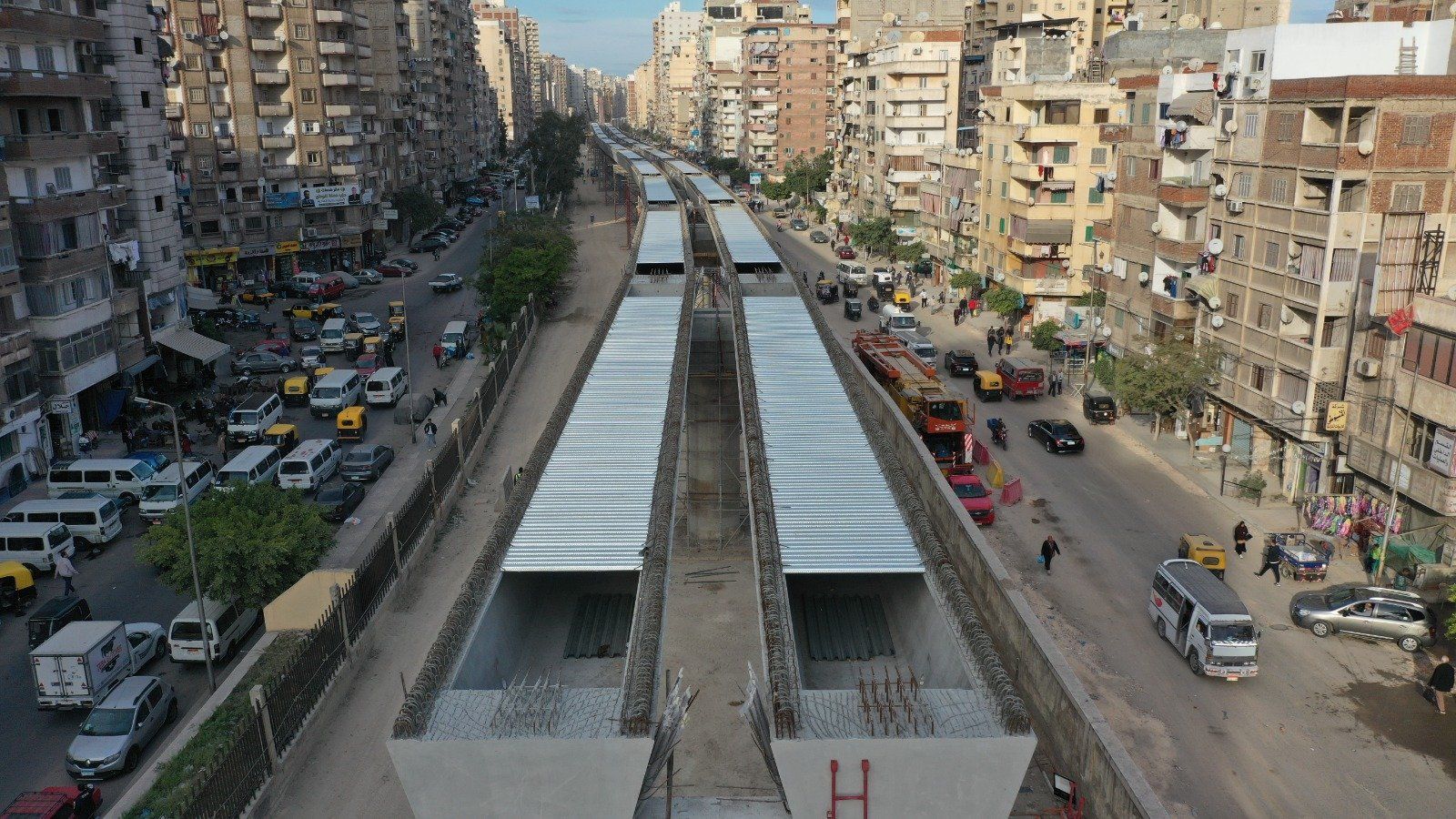 معلومات مهمة عن المرحلة الأولى لمترو الإسكندرية ونسب التنفيذ.. صور