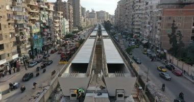 معلومات مهمة عن المرحلة الأولى لمترو الإسكندرية ونسب التنفيذ.. صور