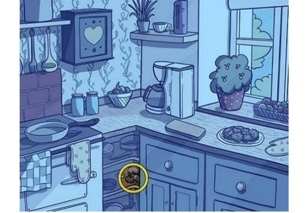 ركّز جيداً.. 1 % فقط استطاعوا اكتشاف الفأر المختبئ داخل المطبخ بـ15 ثانية..