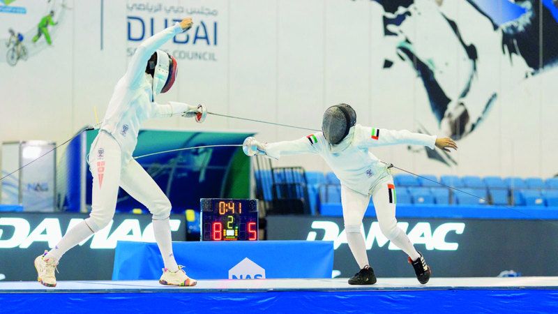 الامارات | المبارزة الإماراتية تحصد 4 ميداليات في «دورة ند الشبا»