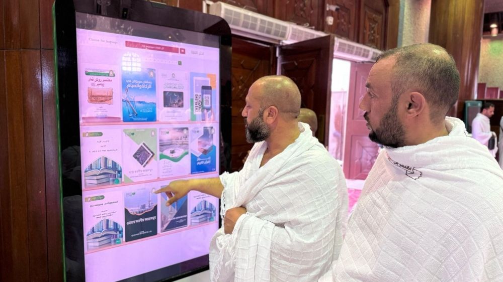 لتوعية ضيوف الرحمن.. جهود إرشادية في مسجد التنعيم خلال رمضان