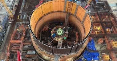 المحطات النووية: الانتهاء من المستوى الثانى من المفاعل الثانى بالضبعة