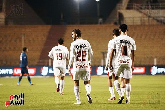 75 دقيقة.. الزمالك يوسع الفارق مع إنبى لهدفين دون رد وخروج ناصر منسى.. صور