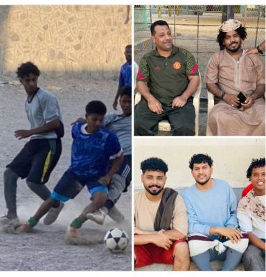 فريق المصيادي يفوز على الركن في دوري الشيخ اسحاق الرمضاني