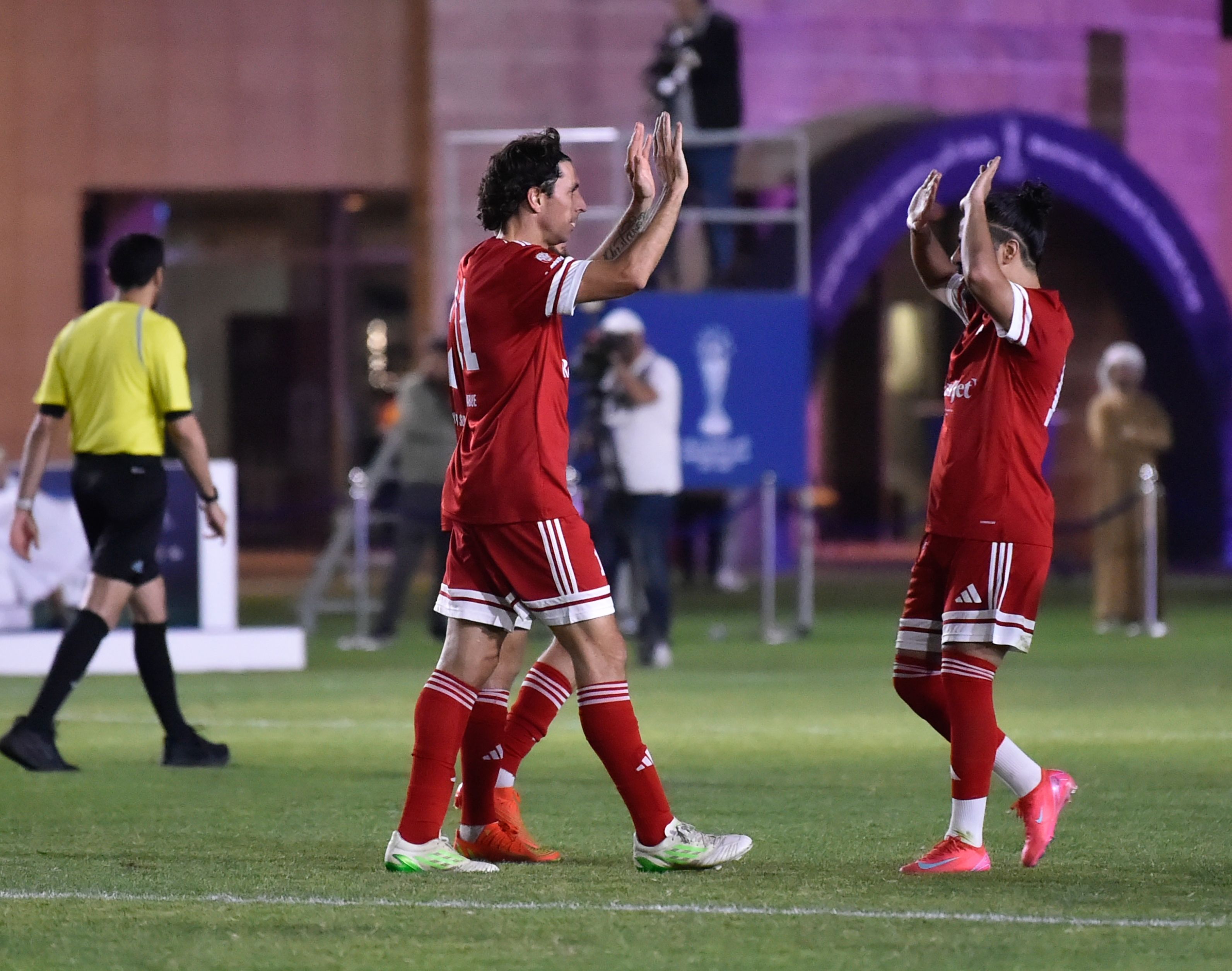 الامارات | تيغالي يقود "دائرة القضاء" للفوز في كأس منصور بن زايد لكرة القدم