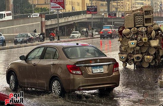 الأرصاد تحذر: فرص سقوط الأمطار مستمرة لساعات مقبلة وتساقط الثلج على القاهرة