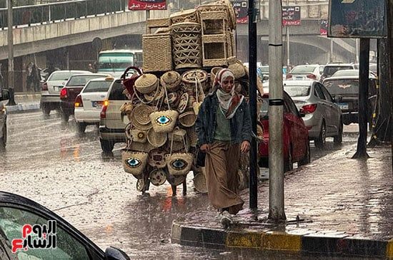 الأرصاد تحذر: فرص سقوط الأمطار مستمرة لساعات مقبلة وتساقط الثلج على القاهرة