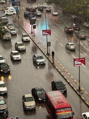 الأرصاد تحذر: فرص سقوط الأمطار مستمرة لساعات مقبلة وتساقط الثلج على القاهرة