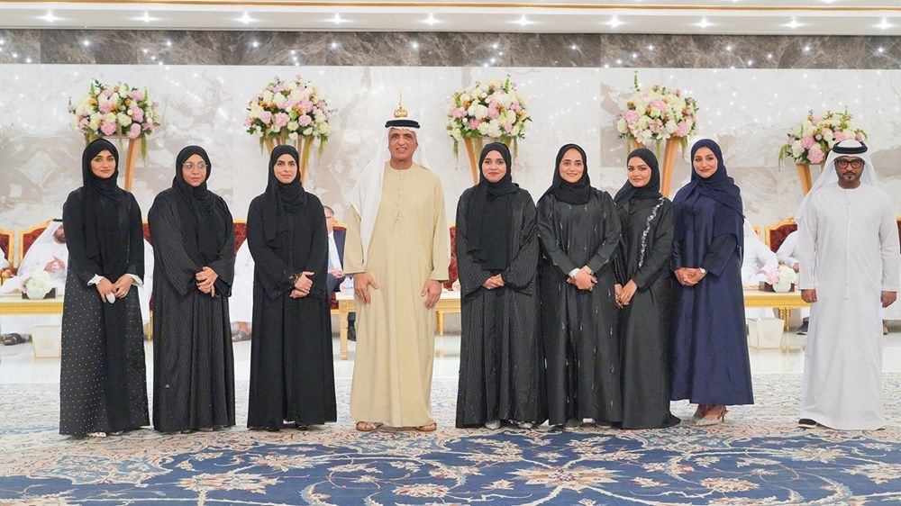 سعود بن صقر يواصل استقبال المهنئين بشهر رمضان المبارك