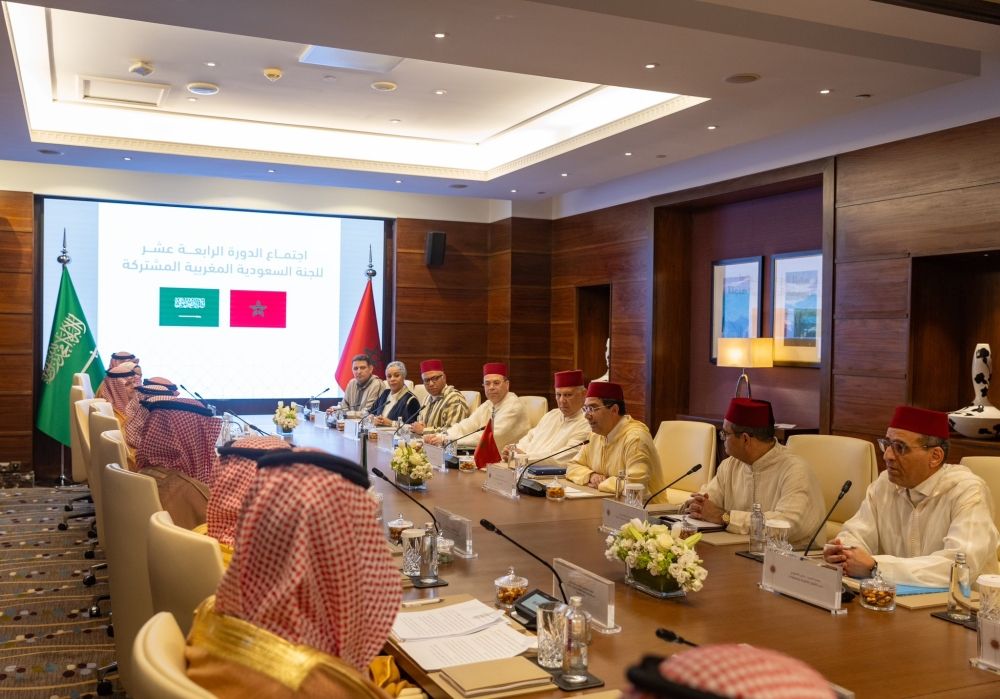 وزير الخارجية ونظيره المغربي يترأسان اجتماع اللجنة السعودية المغربية