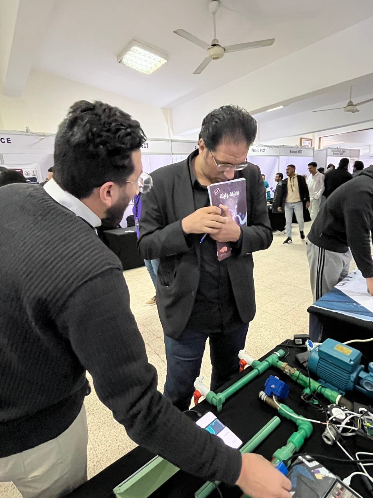 فوز فريق هندسة بحلوان بالمركز الأول في مسابقة Port Said Engineering Day