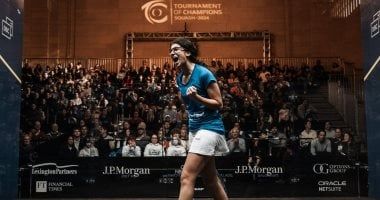 أمينة عرفى وروان العربى تتأهلان لربع نهائى بطولة نيوزيلندا للاسكواش