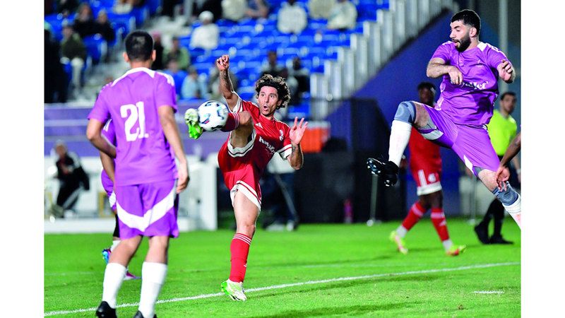 الامارات | تيغالي يتألق مع فريق دائرة القضاء في كأس منصور بن زايد