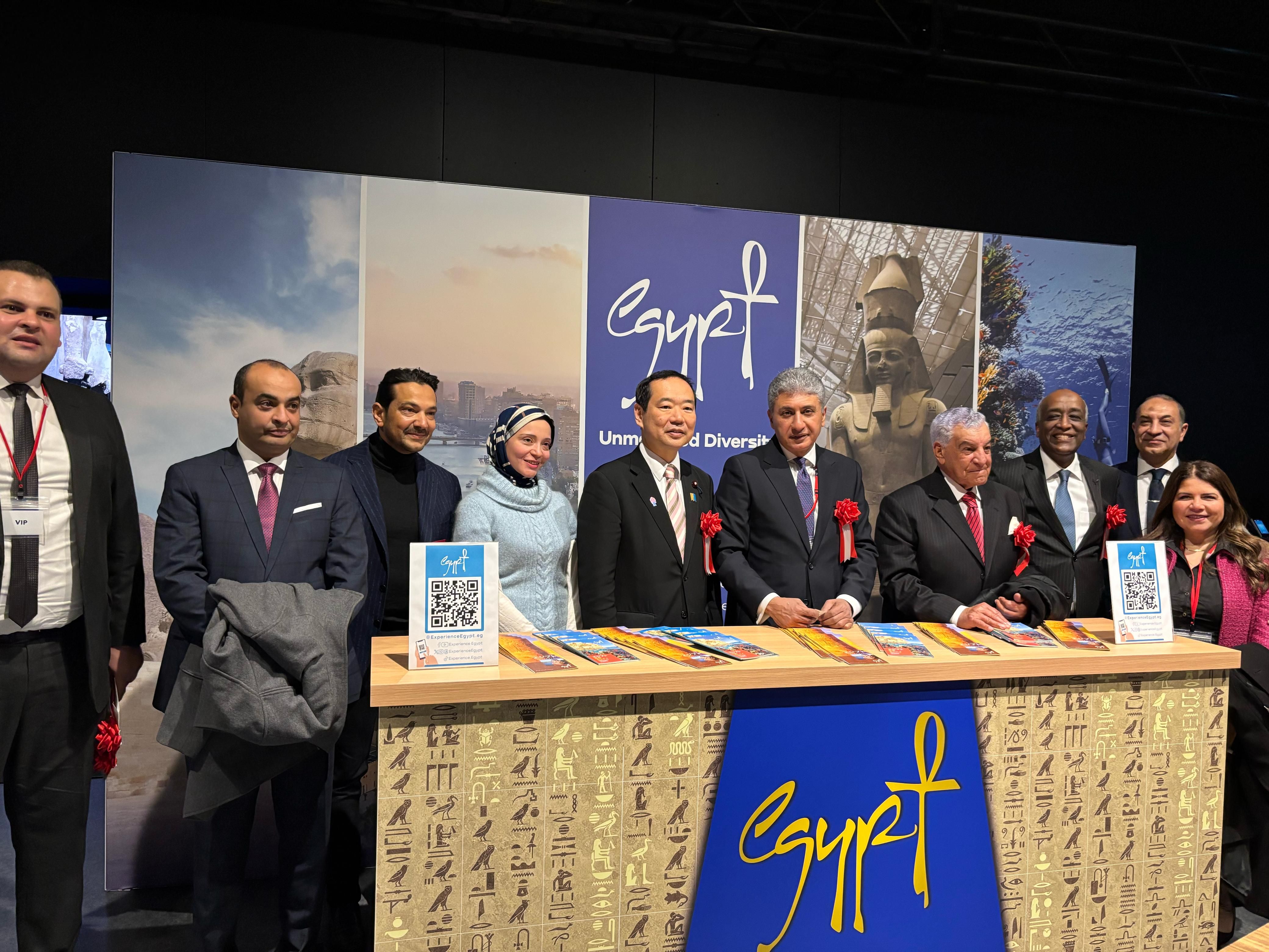 وزير الآثار وعمدة طوكيو يفتتحان رسميا معرض رمسيس وذهب الفراعنة.. صور