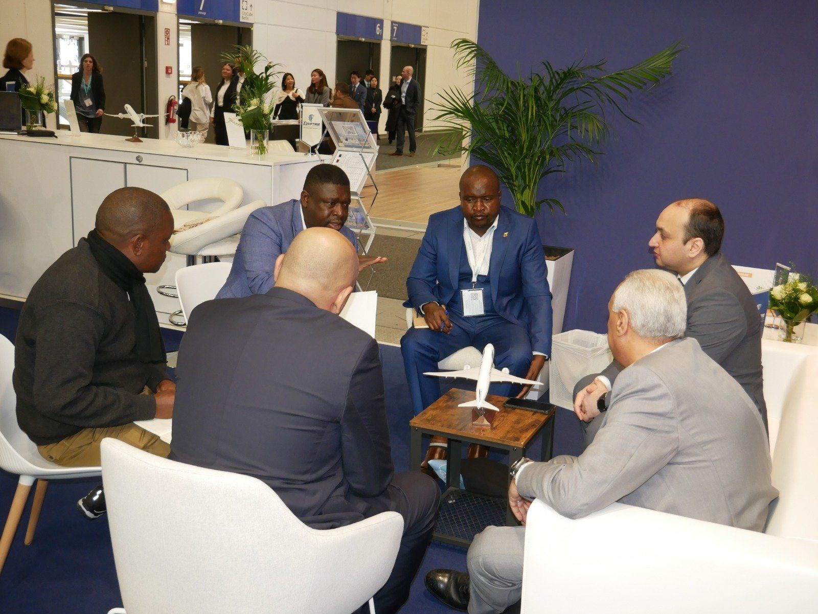 مصر للطيران تواصل اجتماعاتها في بورصة برلين للسياحة والسفر ITB