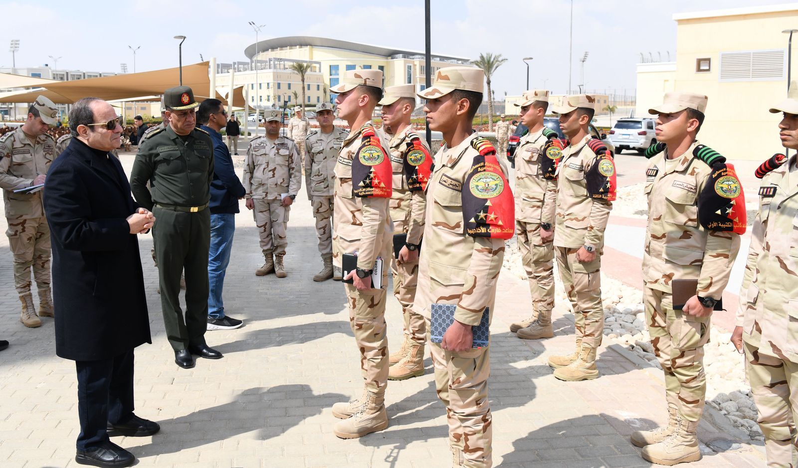 الرئيس السيسى يوجه الشكر للشعب المصري على وحدته واصطفافه بقوة خلف القيادة السياسية