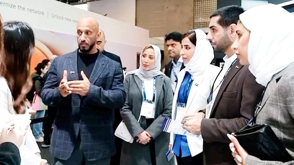 عبدالله آل حامد يشهد ختام فعاليات المؤتمر العالمي للجوال ببرشلونة