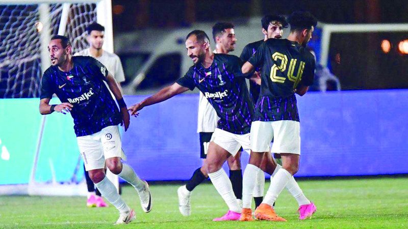 الامارات | فريق مكتب شؤون المواطنين والمجتمع يتعادل مع «حامل اللقب»