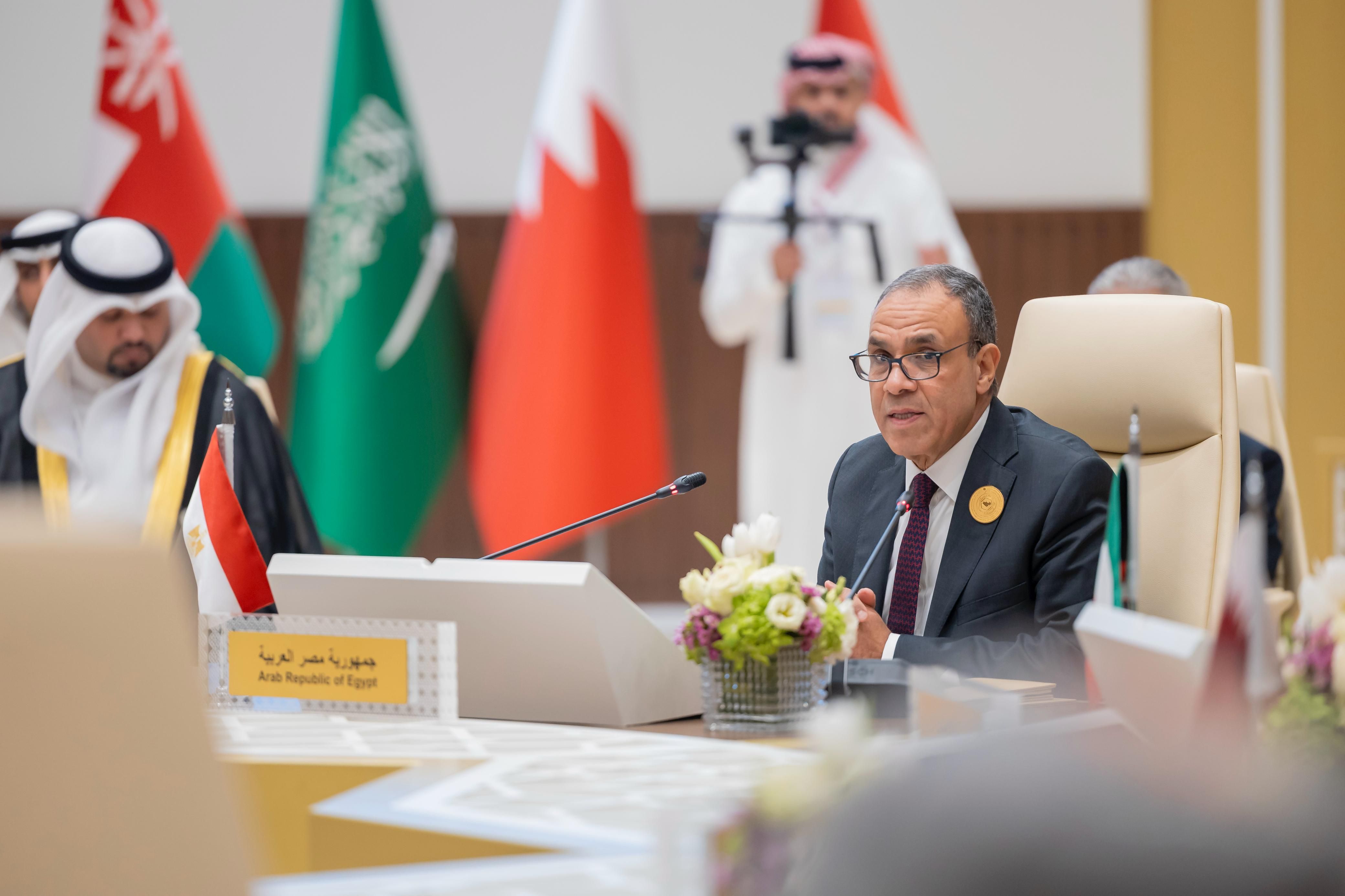 وزير الخارجية يشارك فى الاجتماع الوزارى المشترك مع دول مجلس التعاون الخليجى