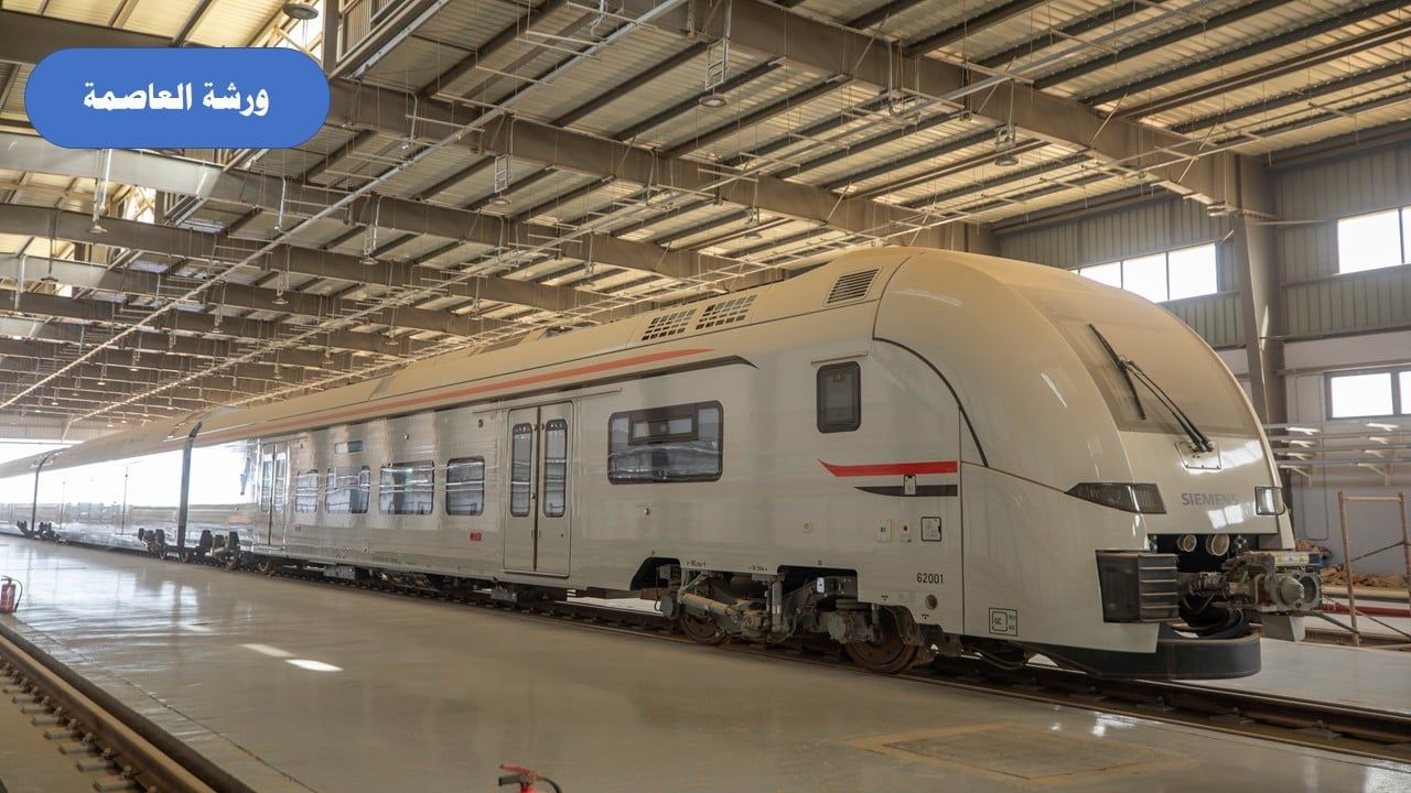 تقدم أعمال تنفيذ الخط الأول من القطار الكهربائي السريع العين السخنة-العلمين.. صور