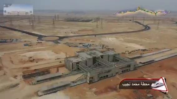 تقدم أعمال تنفيذ الخط الأول من القطار الكهربائي السريع العين السخنة-العلمين.. صور