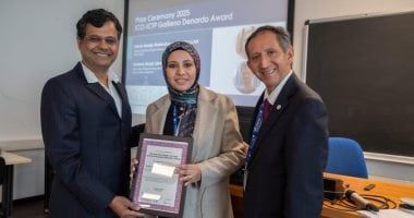 جامعة القاهرة: فوز الدكتورة أمنية عبدالرحمن بالمعهد القومي لعلوم الليزر بجائزة (ICO-ICTP) العالمية