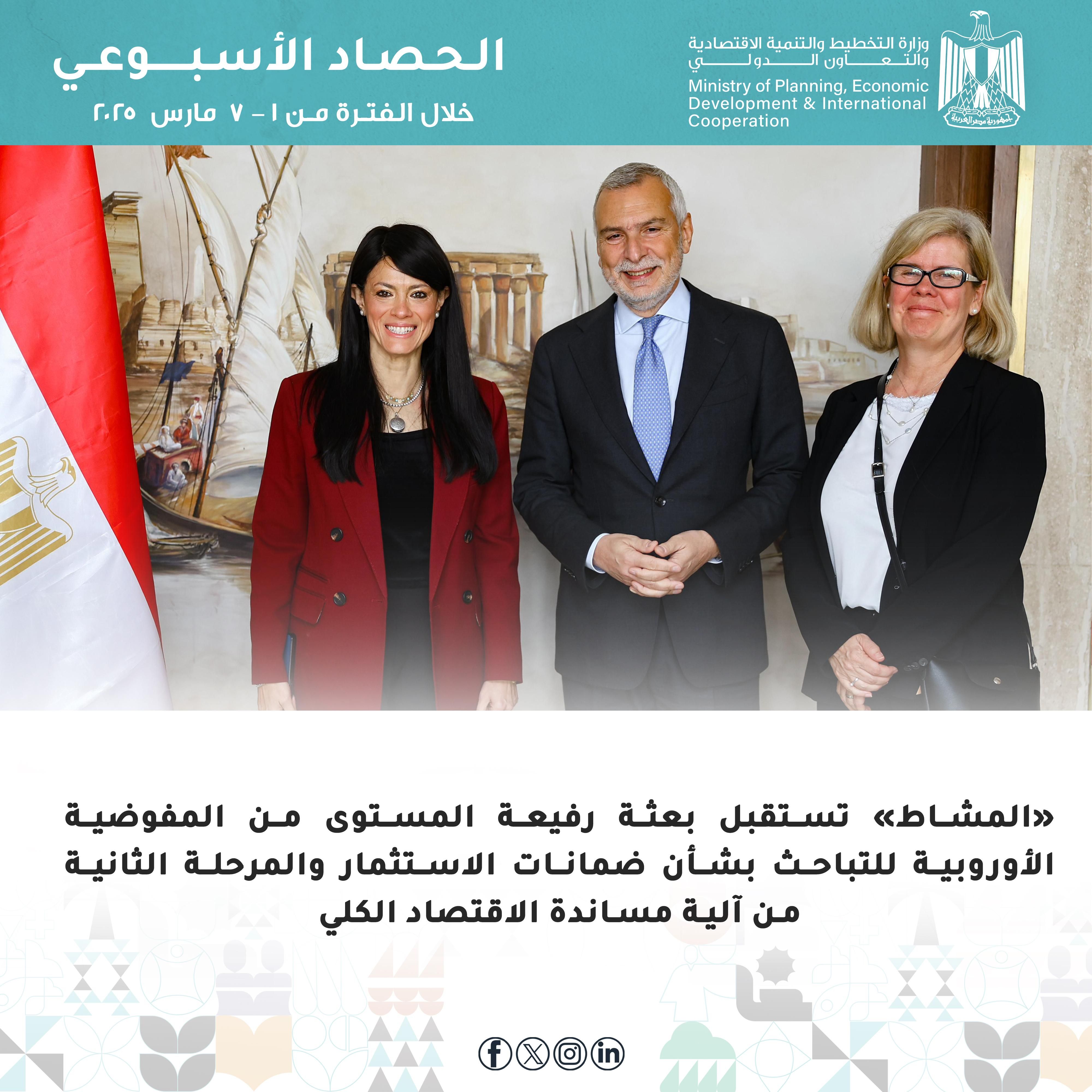 أبرز أنشطة وزارة التخطيط.. مناقشة الخطة الاستثمارية لقطاع الصحة في 26/25