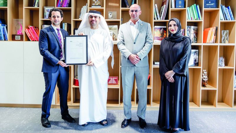 الامارات | «دبي للثقافة» تنال «آيزو» في «إدارة الذكاء الاصطناعي»